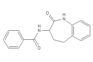 N-(2-keto-1,3,4,5-tetrahydro-1-benzazepin-3-yl)benzamide