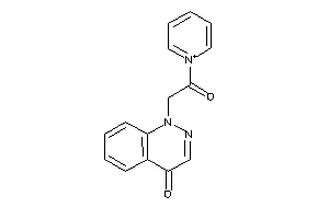 1-(2-keto-2-pyridin-1-ium-1-yl-ethyl)cinnolin-4-one