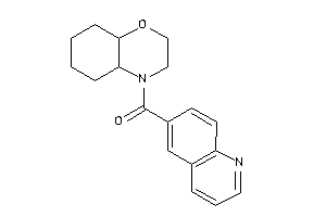 2,3,4a,5,6,7,8,8a-octahydrobenzo[b][1,4]oxazin-4-yl(6-quinolyl)methanone