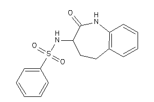 Image of N-(2-keto-1,3,4,5-tetrahydro-1-benzazepin-3-yl)benzenesulfonamide