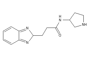 3-(2H-benzimidazol-2-yl)-N-pyrrolidin-3-yl-propionamide