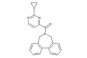 (2-cyclopropylpyrimidin-4-yl)-(5,7-dihydrobenzo[d][2]benzazepin-6-yl)methanone