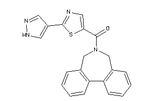 5,7-dihydrobenzo[d][2]benzazepin-6-yl-[2-(1H-pyrazol-4-yl)thiazol-5-yl]methanone