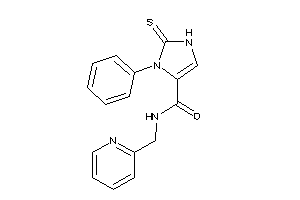 3-phenyl-N-(2-pyridylmethyl)-2-thioxo-4-imidazoline-4-carboxamide