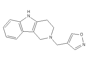 4-(1,3,4,5-tetrahydropyrido[4,3-b]indol-2-ylmethyl)isoxazole