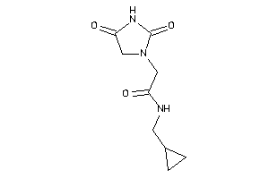 Image of N-(cyclopropylmethyl)-2-(2,4-diketoimidazolidin-1-yl)acetamide