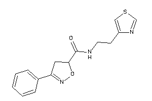 3-phenyl-N-(2-thiazol-4-ylethyl)-2-isoxazoline-5-carboxamide