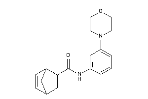 N-(3-morpholinophenyl)bicyclo[2.2.1]hept-2-ene-5-carboxamide