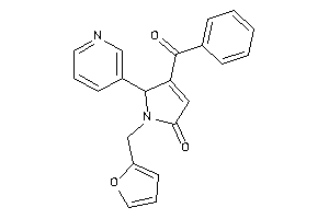 4-benzoyl-1-(2-furfuryl)-5-(3-pyridyl)-3-pyrrolin-2-one