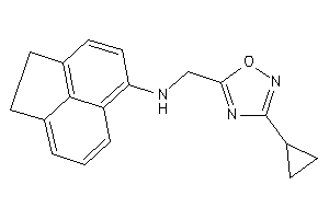 Acenaphthen-5-yl-[(3-cyclopropyl-1,2,4-oxadiazol-5-yl)methyl]amine