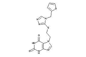 7-[2-[[4-(2-furfuryl)-1,2,4-triazol-3-yl]thio]ethyl]xanthine