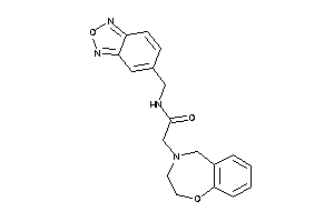 N-(benzofurazan-5-ylmethyl)-2-(3,5-dihydro-2H-1,4-benzoxazepin-4-yl)acetamide