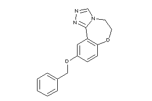 Image of 10-benzoxy-5,6-dihydro-[1,2,4]triazolo[4,3-d][1,4]benzoxazepine