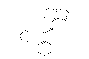 Oxazolo[5,4-d]pyrimidin-7-yl-(1-phenyl-2-pyrrolidino-ethyl)amine