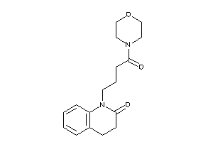 1-(4-keto-4-morpholino-butyl)-3,4-dihydrocarbostyril