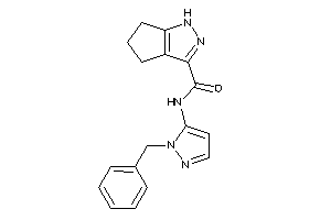 N-(2-benzylpyrazol-3-yl)-1,4,5,6-tetrahydrocyclopenta[c]pyrazole-3-carboxamide