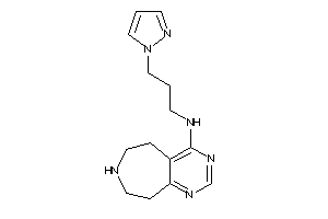 Image of 3-pyrazol-1-ylpropyl(6,7,8,9-tetrahydro-5H-pyrimido[4,5-d]azepin-4-yl)amine