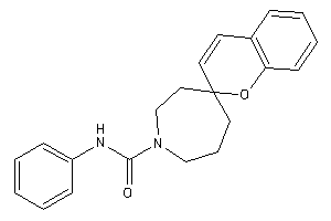 N-phenylspiro[azepane-4,2'-chromene]-1-carboxamide