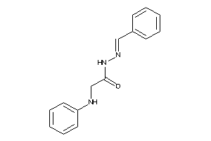 2-anilino-N-(benzalamino)acetamide