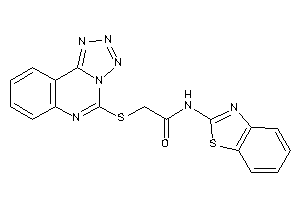 N-(1,3-benzothiazol-2-yl)-2-(tetrazolo[1,5-c]quinazolin-5-ylthio)acetamide