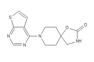 8-thieno[2,3-d]pyrimidin-4-yl-4-oxa-2,8-diazaspiro[4.5]decan-3-one