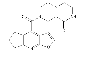 2-(BLAHcarbonyl)-3,4,6,7,8,9a-hexahydro-1H-pyrazino[1,2-a]pyrazin-9-one