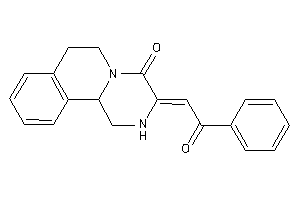 3-phenacylidene-2,6,7,11b-tetrahydro-1H-pyrazino[2,1-a]isoquinolin-4-one