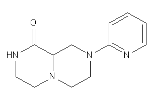 2-(2-pyridyl)-3,4,6,7,8,9a-hexahydro-1H-pyrazino[1,2-a]pyrazin-9-one
