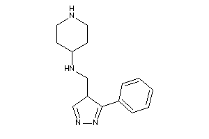 (3-phenyl-4H-pyrazol-4-yl)methyl-(4-piperidyl)amine