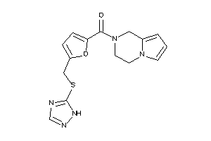 3,4-dihydro-1H-pyrrolo[1,2-a]pyrazin-2-yl-[5-[(1H-1,2,4-triazol-5-ylthio)methyl]-2-furyl]methanone