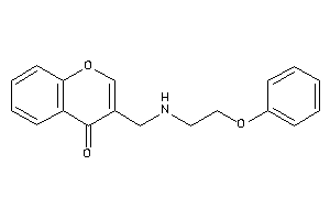 Image of 3-[(2-phenoxyethylamino)methyl]chromone