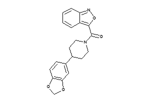 Anthranil-3-yl-[4-(1,3-benzodioxol-5-yl)piperidino]methanone