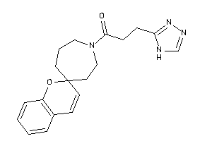 1-spiro[azepane-4,2'-chromene]-1-yl-3-(4H-1,2,4-triazol-3-yl)propan-1-one