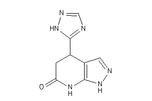 Image of 4-(1H-1,2,4-triazol-5-yl)-1,4,5,7-tetrahydropyrazolo[3,4-b]pyridin-6-one