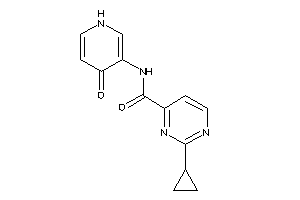 2-cyclopropyl-N-(4-keto-1H-pyridin-3-yl)pyrimidine-4-carboxamide