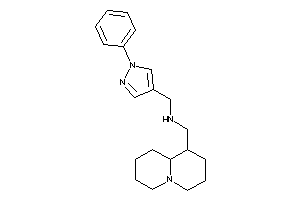 (1-phenylpyrazol-4-yl)methyl-(quinolizidin-1-ylmethyl)amine