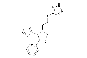 Image of 4-[2-[5-(1H-imidazol-4-yl)-4-phenyl-imidazolidin-1-yl]ethylthio]-2H-triazole