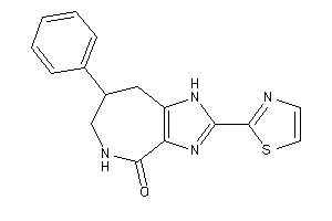 7-phenyl-2-thiazol-2-yl-5,6,7,8-tetrahydro-1H-imidazo[4,5-c]azepin-4-one