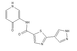 N-(4-keto-1H-pyridin-3-yl)-2-(1H-pyrazol-4-yl)thiazole-5-carboxamide