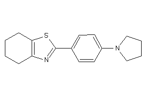 Image of 2-(4-pyrrolidinophenyl)-4,5,6,7-tetrahydro-1,3-benzothiazole