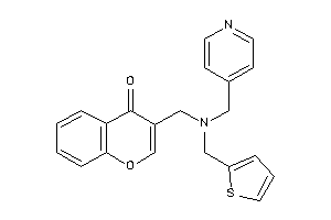 3-[[4-pyridylmethyl(2-thenyl)amino]methyl]chromone