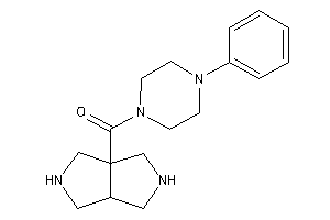 2,3,3a,4,5,6-hexahydro-1H-pyrrolo[3,4-c]pyrrol-6a-yl-(4-phenylpiperazino)methanone