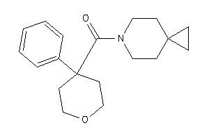 6-azaspiro[2.5]octan-6-yl-(4-phenyltetrahydropyran-4-yl)methanone