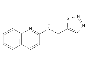 2-quinolyl(thiadiazol-5-ylmethyl)amine