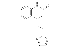 4-(2-pyrazol-1-ylethyl)-3,4-dihydrocarbostyril