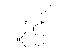 N-(cyclopropylmethyl)-2,3,3a,4,5,6-hexahydro-1H-pyrrolo[3,4-c]pyrrole-6a-carboxamide