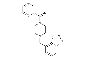 Image of [4-(1,3-benzodioxol-4-ylmethyl)piperazino]-phenyl-methanone