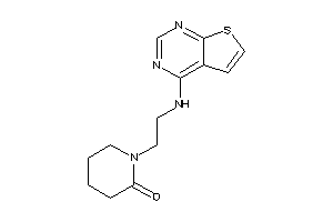 1-[2-(thieno[2,3-d]pyrimidin-4-ylamino)ethyl]-2-piperidone