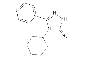 4-cyclohexyl-3-phenyl-1H-1,2,4-triazole-5-thione
