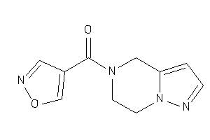 6,7-dihydro-4H-pyrazolo[1,5-a]pyrazin-5-yl(isoxazol-4-yl)methanone